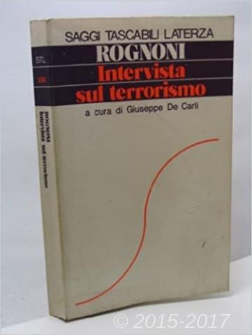 Copertina di Intervista sul terrorismo